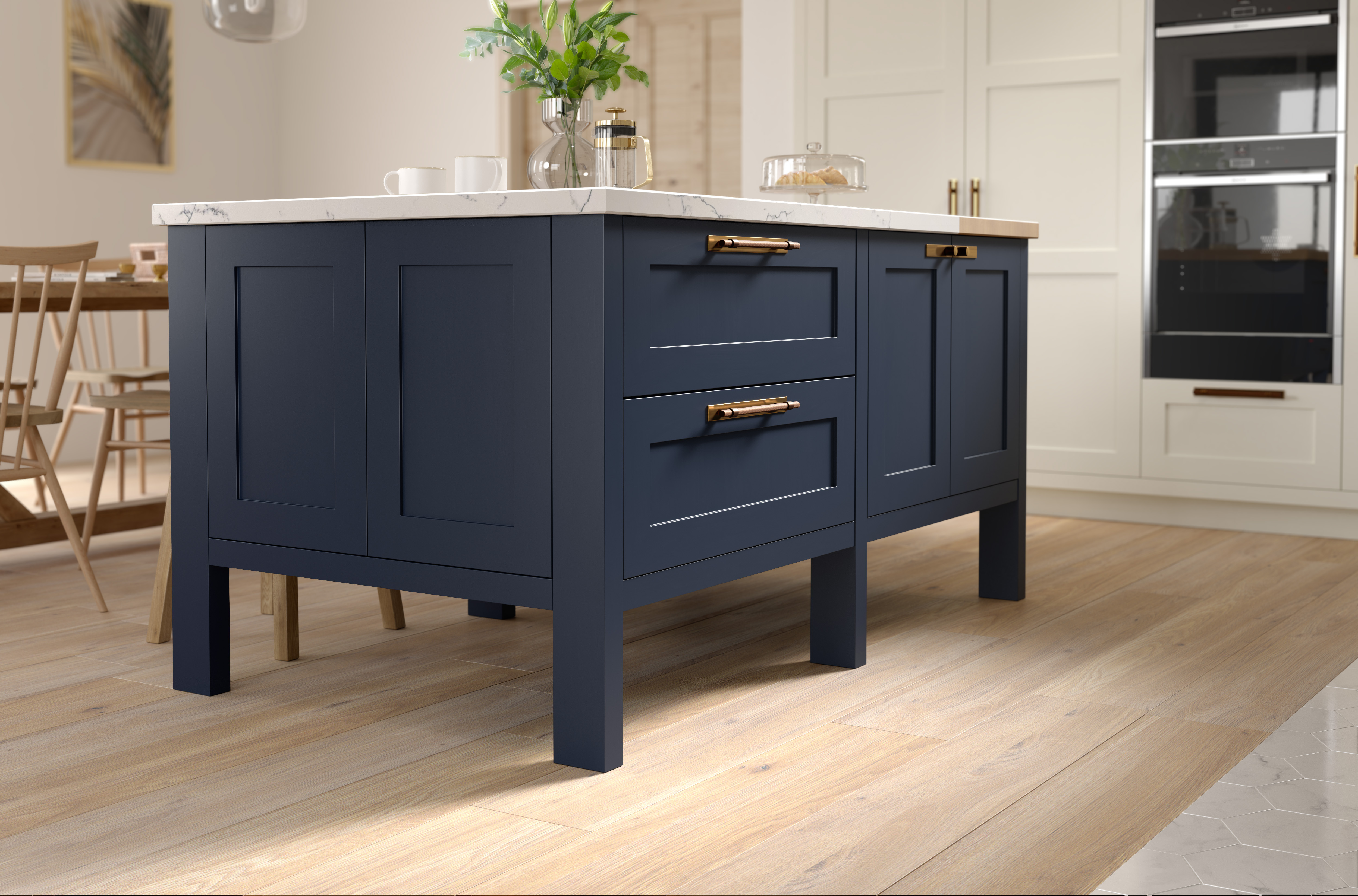 Hunton in Hartforth Blue and Porcelain | PWS Distributors Ltd - UK ...